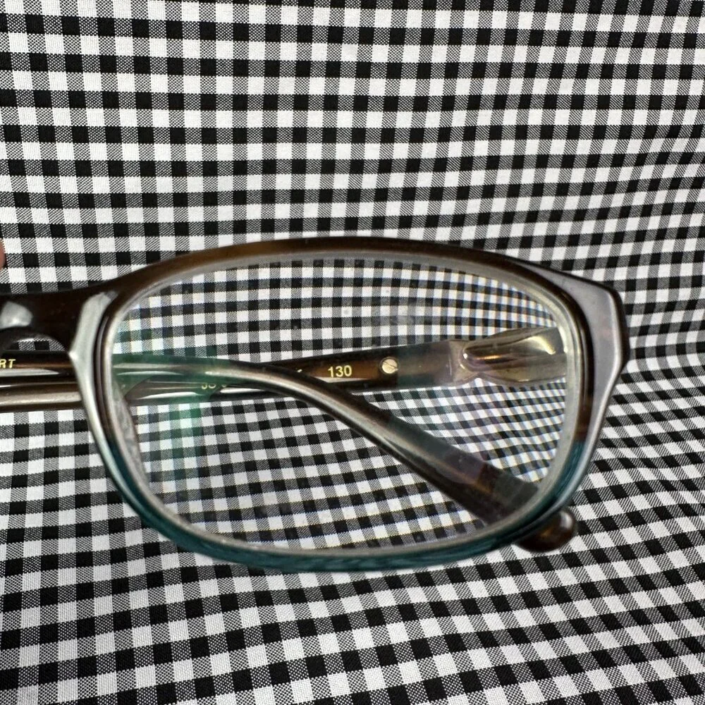 Jill Stuart 317 Two Tone Blue Brown Women's Eyeglasses Glasses